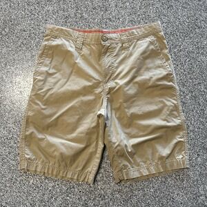 Columbia‎ Shorts Mens 32 Tan Beige Chino Hiking Outdoor Cotton 10"